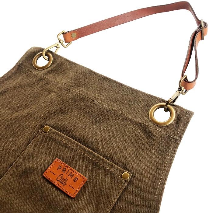 Tablier de barbecue "AUBRAC" - Tabac