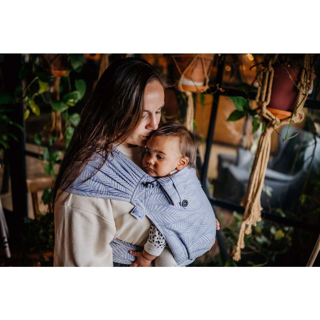 Baby carrier wrap & go baby - palm - lilac