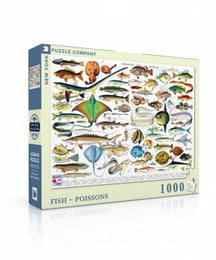 New York Puzzle Company Puzzle Poisson ~ Poissons - 1000 pièces