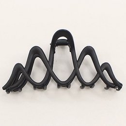 Sculptural Double Wave Large Claw Hair Clip