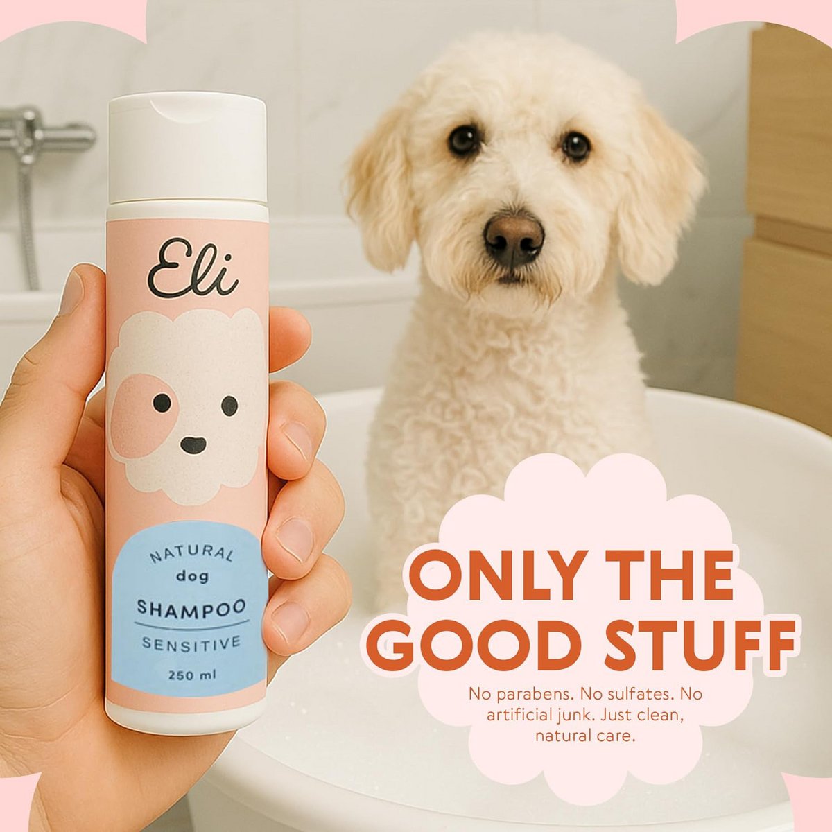 Natürliches Hundeshampoo SENSITIVE 250 ml