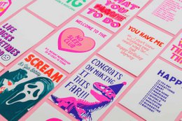 Riso print No sleep club rosa