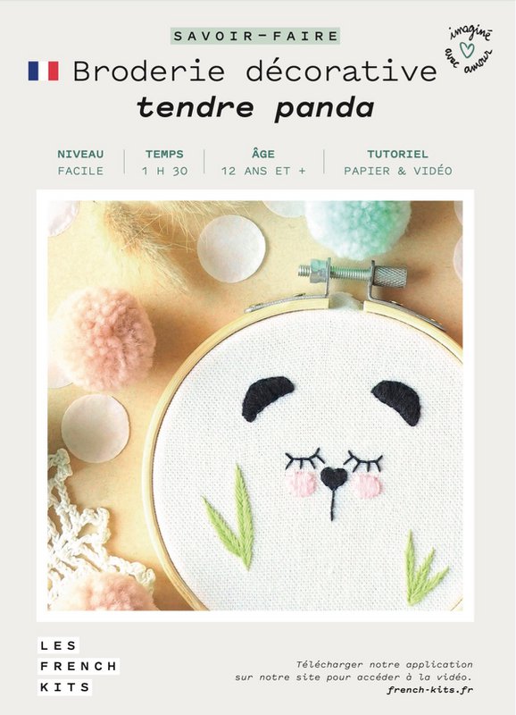 Zestaw do haftowania Panda