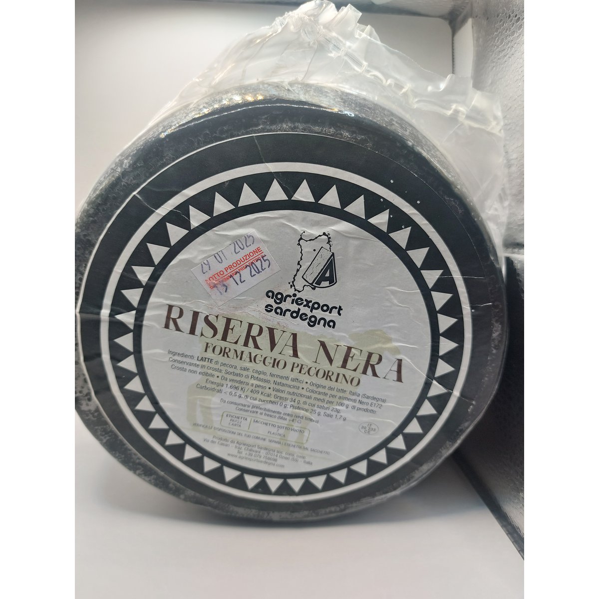 Sardischer Pecorino „RISERVA NERA“ 225 gr