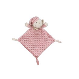 COUVERTURE A BULLES - 80 X 110 - POLAIRE CORAIL + DOUDOU 28X17 - MOD. OSITO - ROSE FONCÉ