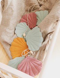 Guirlande en lin "Summerwind" avec coquillages