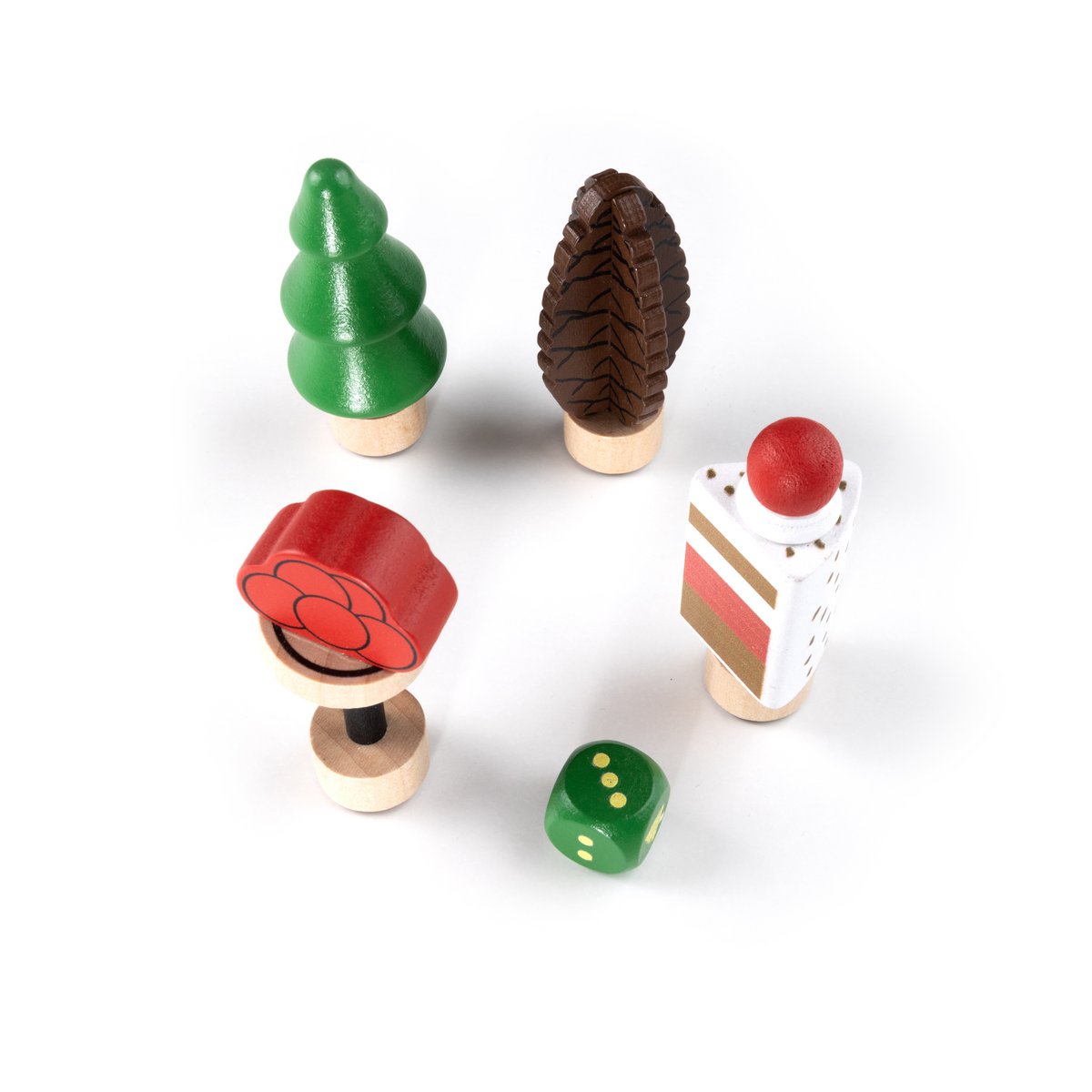 Brettspiel aus Holz | Freu dich doch im Schwarzwald | Familien Gesellschaftsspiel Ludo Game | 34 x 34 cm