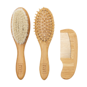 Bamboo hairdressing set 3-piece Natural