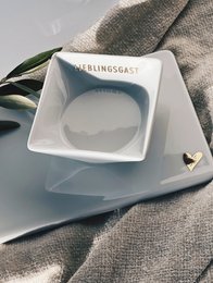 Servierplatte Sushibrett Herz