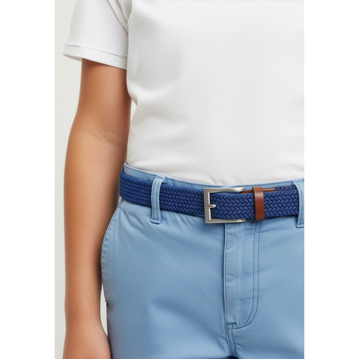 Kids Recycled Elastic Woven Belt Jan