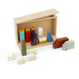Modern Wooden Nativity Scene - Floris Hovers - IKONIC