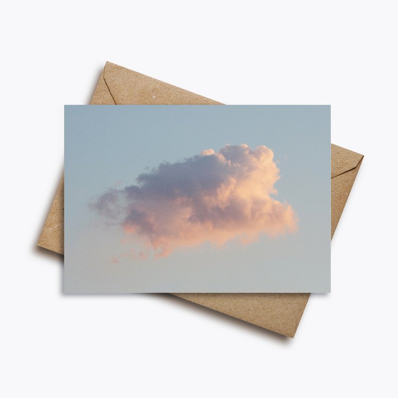 Carte postale Carte de vœux Petits nuages ​​(PK_111)
