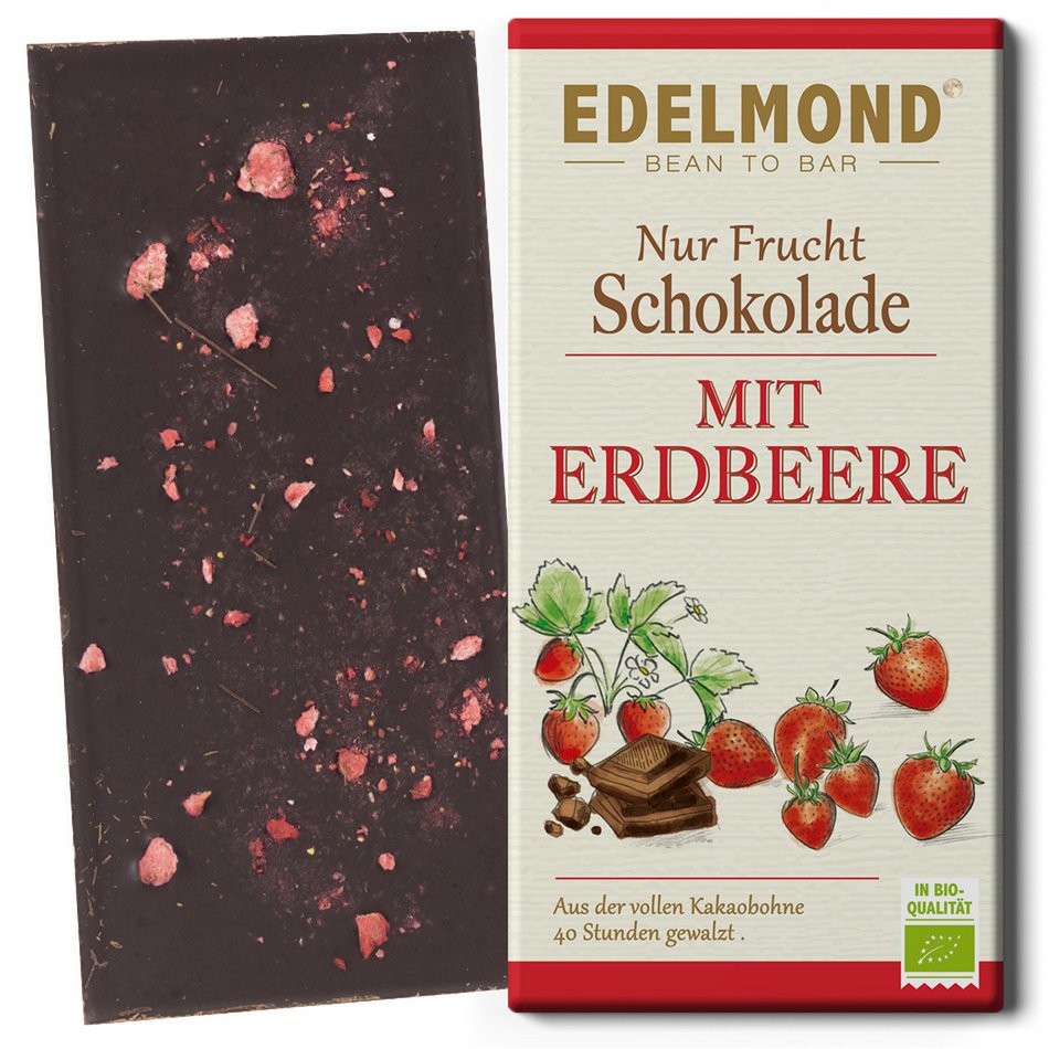 strawberry date chocolate; Only fruit organic & fair