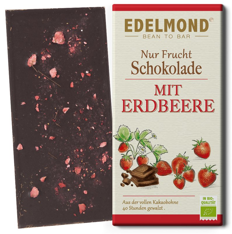 strawberry date chocolate; Only fruit organic & fair