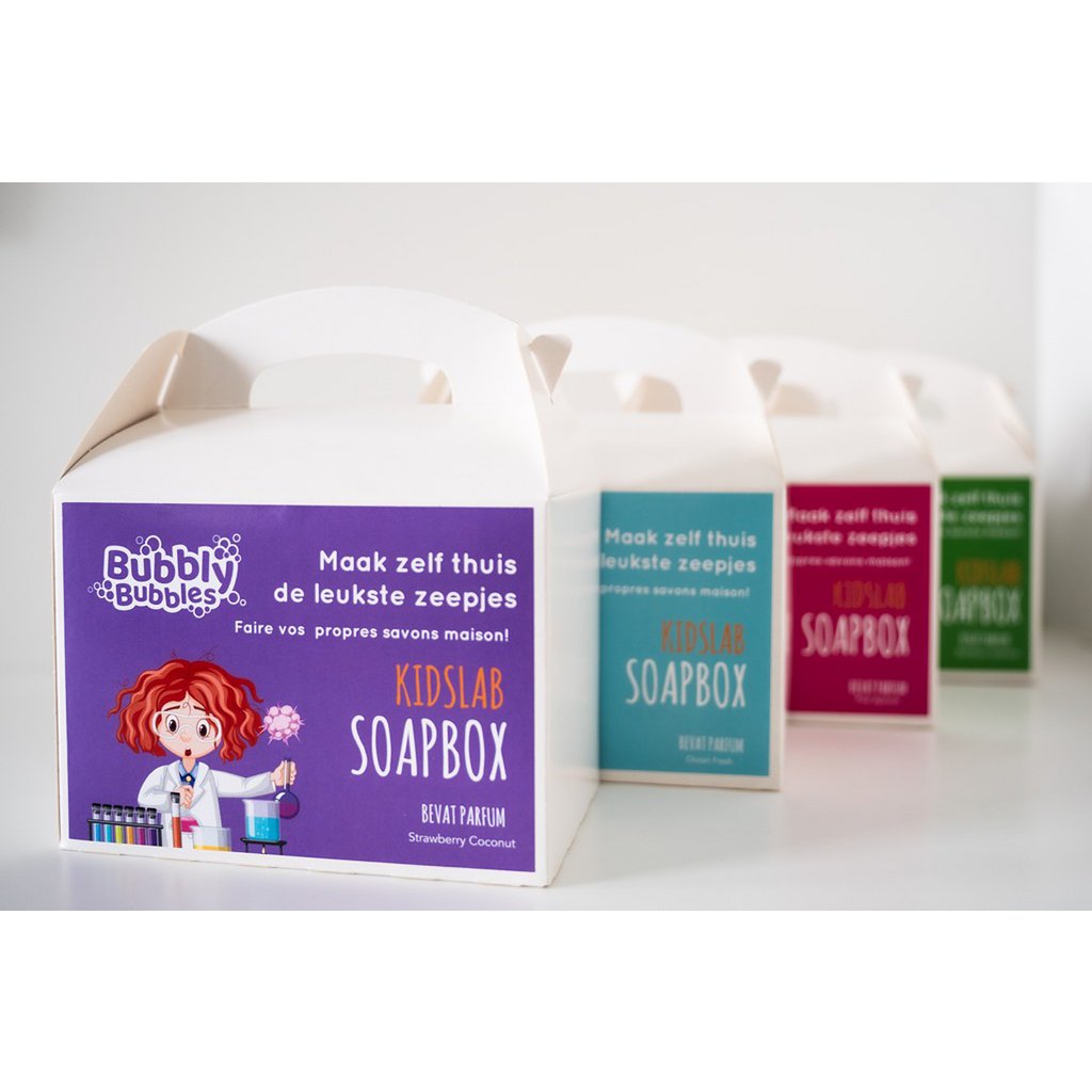BubblyBubbles® - KidsLab Soapbox -  Starterskit compleet