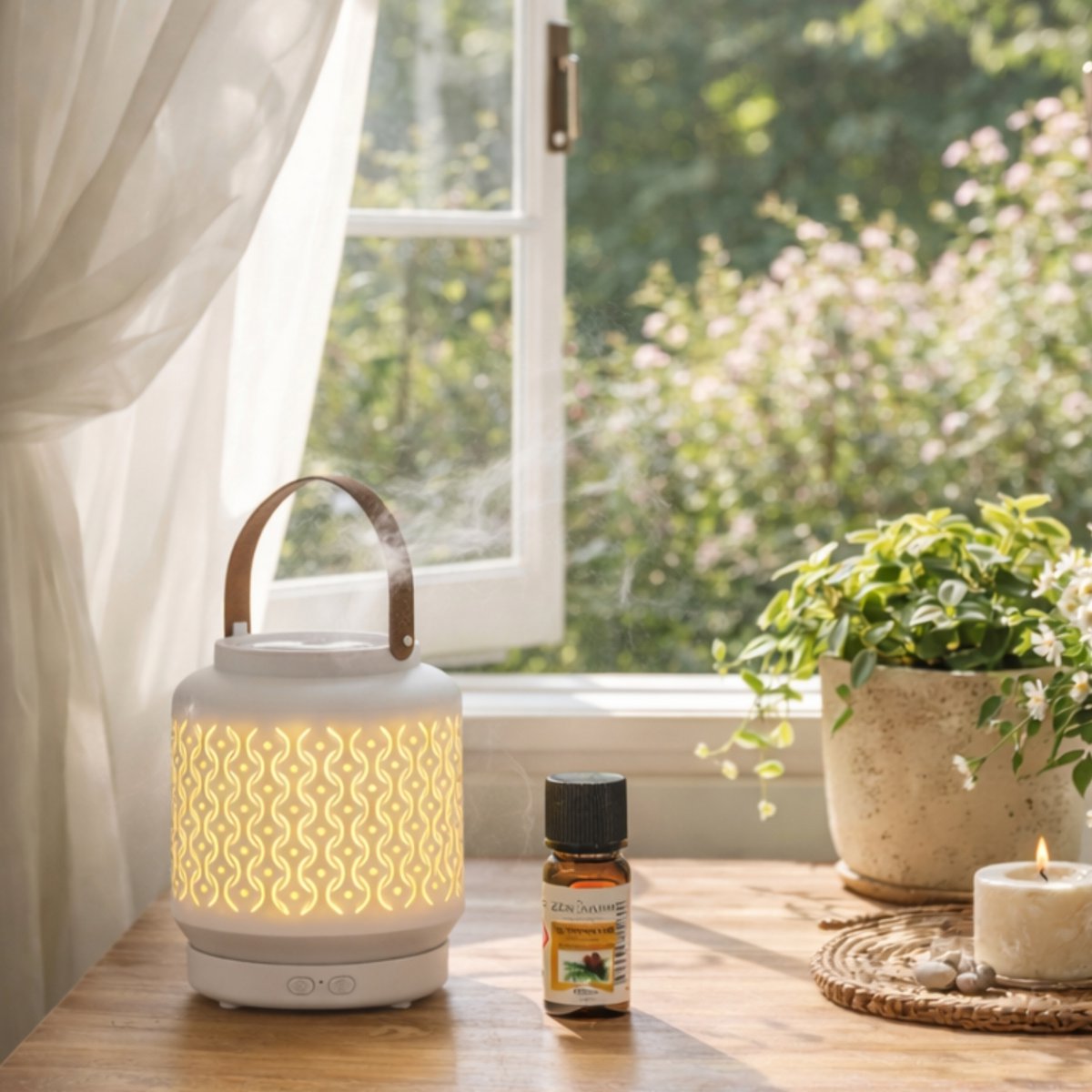 Ultrasonic Diffuser - Madrid – Nomadic Diffusion with Battery – Essential Oils and Perfumes – Decoration – Aromatherapy Object