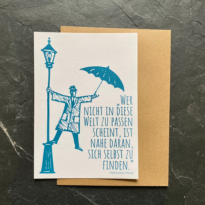 Postcard "Matching"