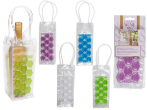 Cooling bag for wine bottles, ca. 25,5 x 9,5 cm,