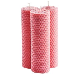 BOUGIES EN CIRE D'ABEILLE