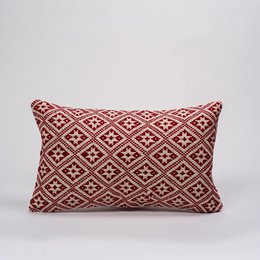 Dokmai rode decoratieve kussenhoes