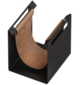 Gorillz Stash - Leather - Magazine holder - Brown
