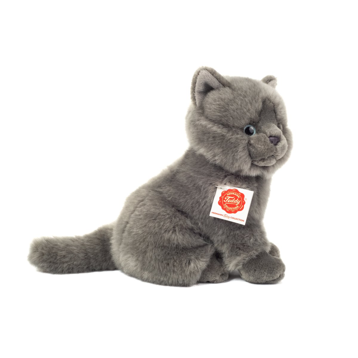 Kartäuserkatze sitzend 20 cm - Plüschtier - Stofftier