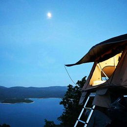 LED Strip Camping Tagtelt - Fleksibel 1,3M - Vandtæt