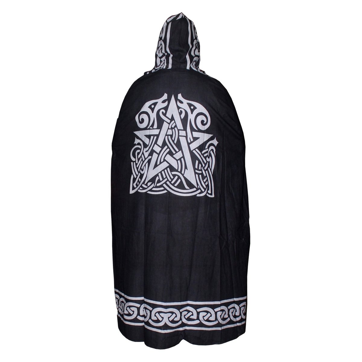BLACK ALTAR CAPE PENTACLE 55" Med