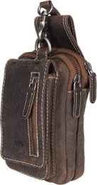 Belt bag light brown buffalo leather belt bag leather fanny pack festival bag light brown