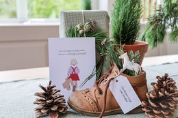 Postkarte Zeit für Weihnachtslieder