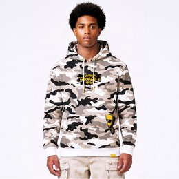 Kapuzenpullover „Bart“ in Beige