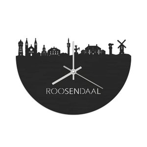 Skyline Uhr Roosendaal Schwarz