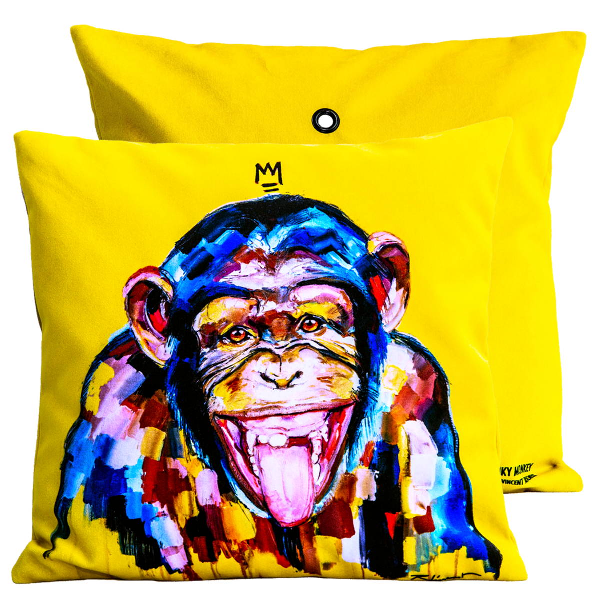 Funky Monkey cushion by Vincent Richeux