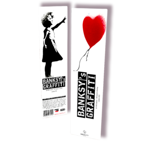 Banksy Bookmark "Soft-Touch - Girl With Balloon