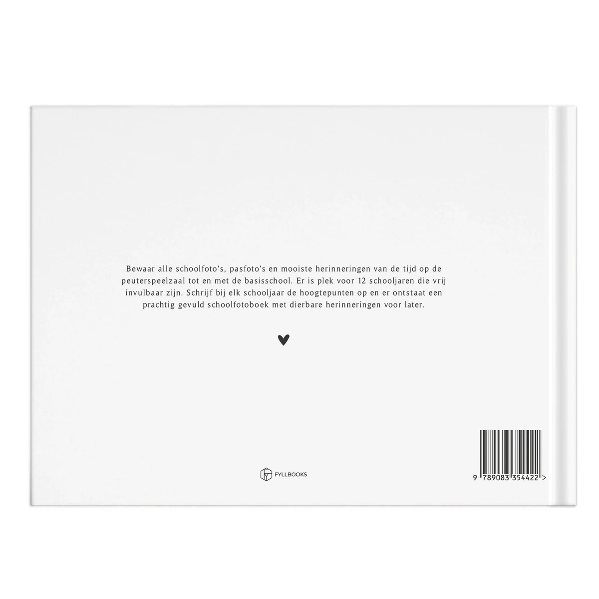 Libro fotografico scolastico Fyllbooks - Bianco e nero