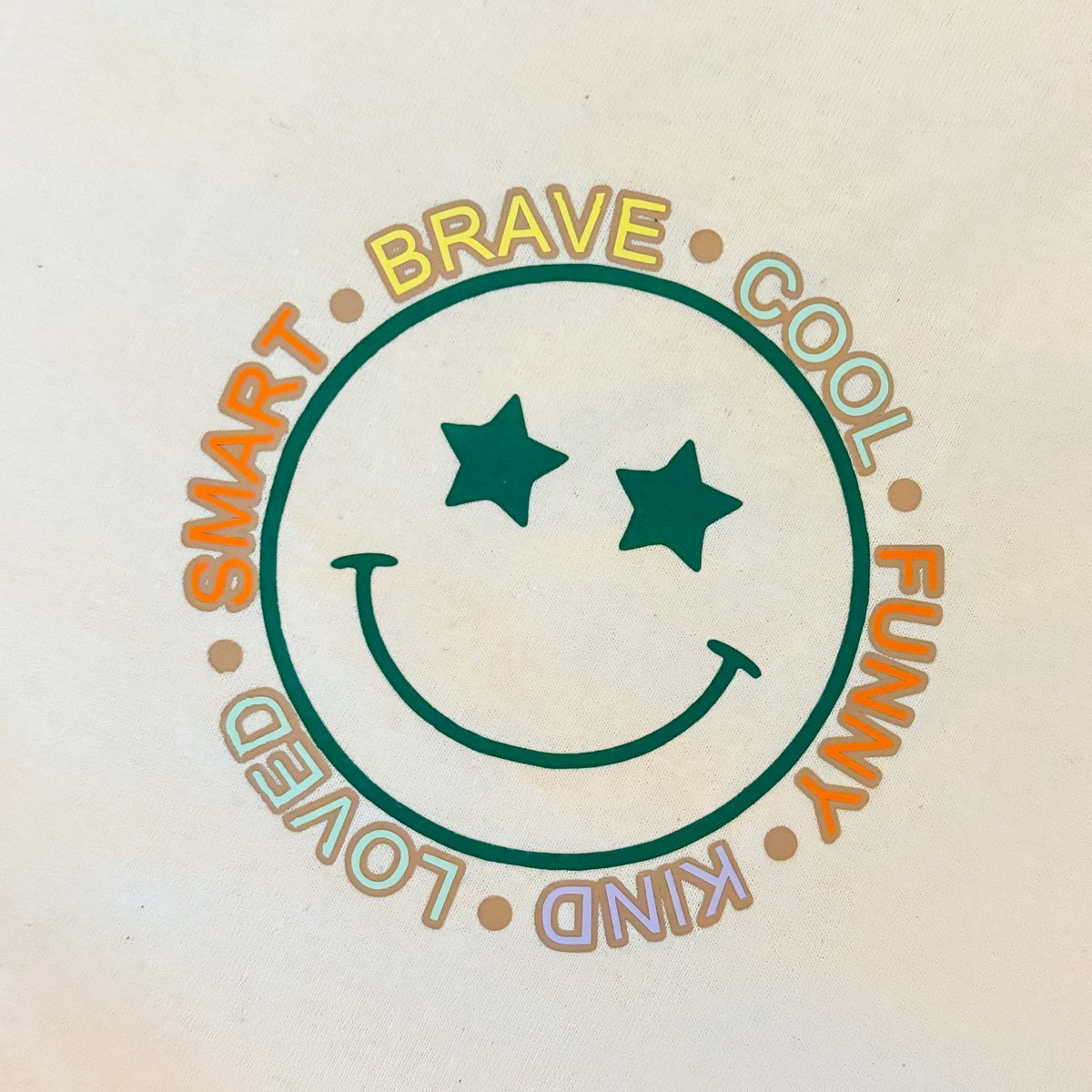 T-shirt Smiley - VERT