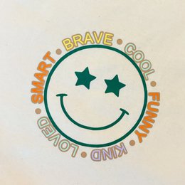 T-shirt Smiley - VERT
