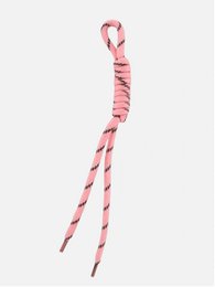  A decorative charm tie keychain in various colors including bordeaux red, white, pink, brown, blue, black, green, navy blue, hot pink, red, orange, mustard yellow, blue-gray, green/white, beige, orange, and cream.