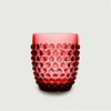Arca Dotted aqua - Acryl Drinkbeker 350ml - rood - duurzaam, lichtgewicht, onbreekbaar, ideaal voor in de tuin, picknick, speelse look