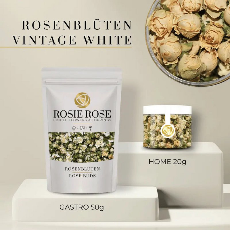 Fleurs de rose - Fleurs séchées comestibles | B2B