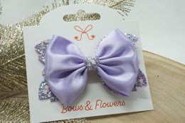Satin Glitter bows