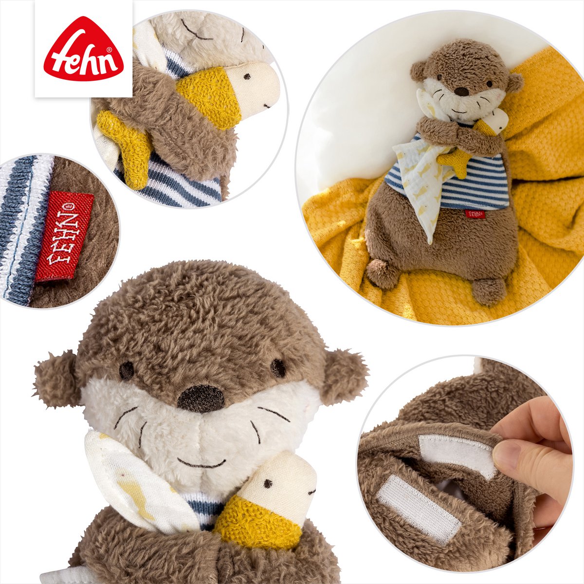 Heizbarer Stofftier Otter