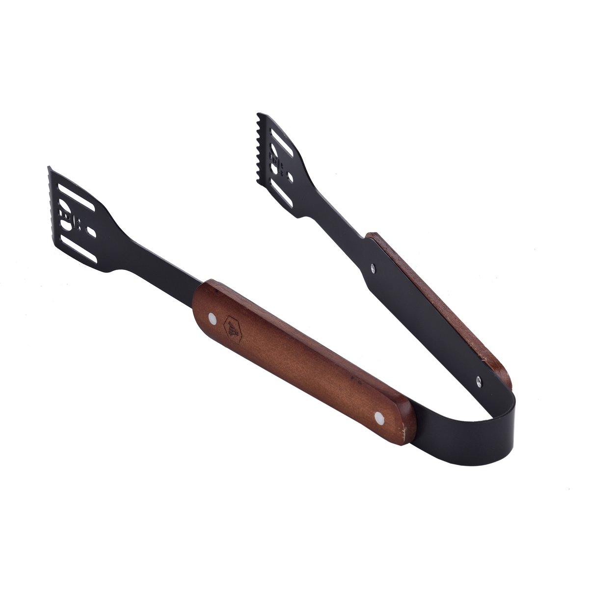 LAGUIOLE SEt de barbecue  RUBBER WOOD BLACK PARTS 5 PCS
