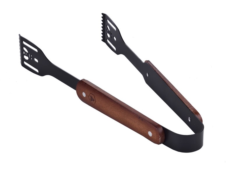 LAGUIOLE SEt de barbecue  RUBBER WOOD BLACK PARTS 5 PCS