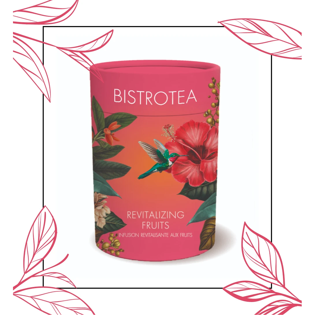 Revitalizing infusion with organic red fruits in bulk