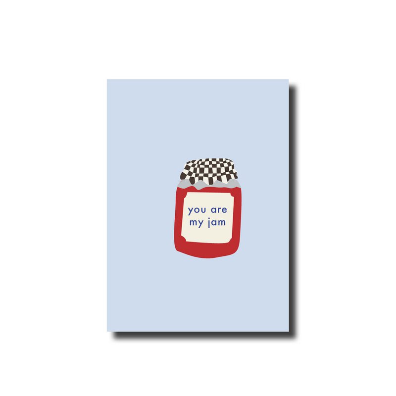 Postcard you are my jam