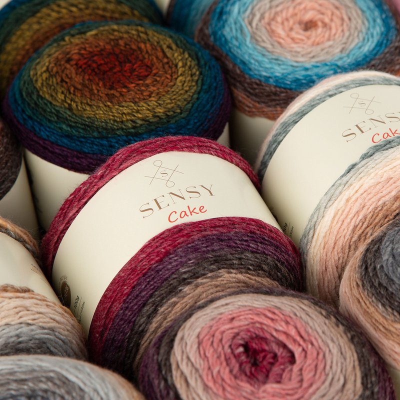 Fil Sensy Cake, 5,3 oz, 525 verges, jauge 3 clair