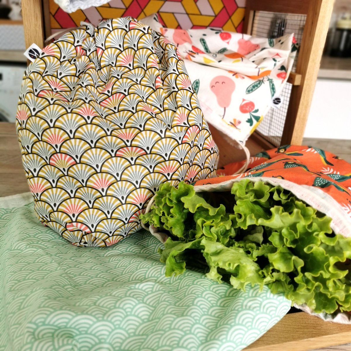 SALAD OR VEGETABLE BAG