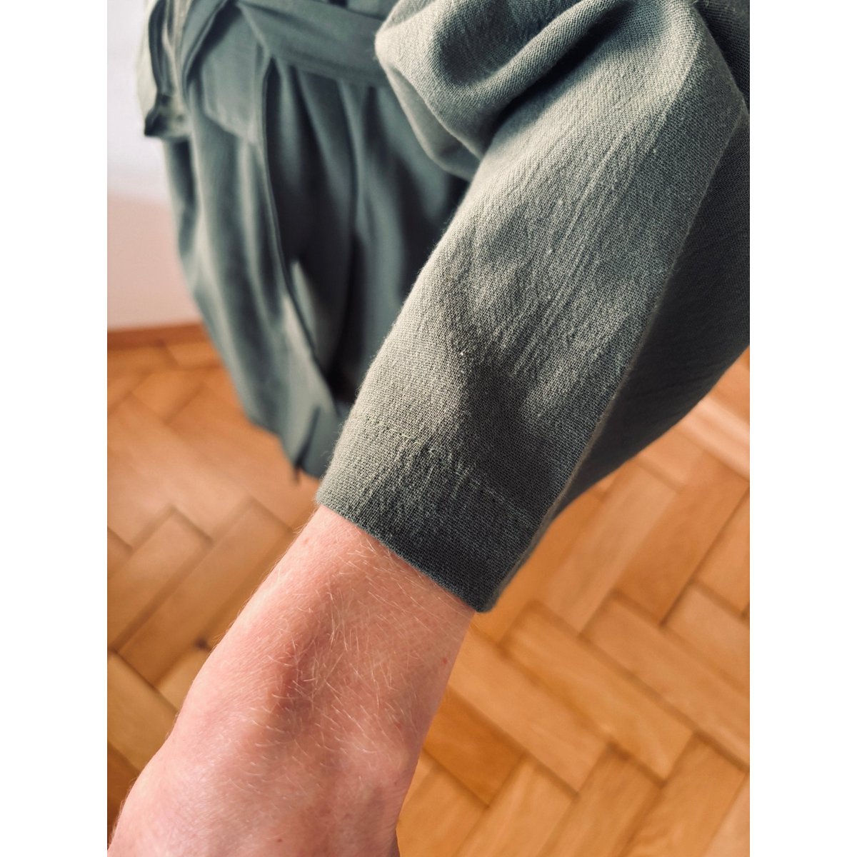 KIMONO - MØRKEGRØN