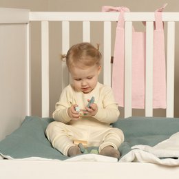 Kinderbettbezug aus Leinen